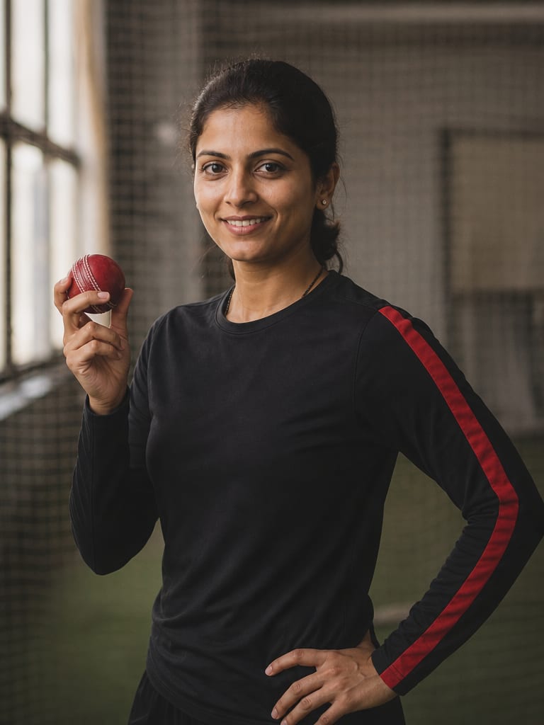 Priya Menon, ECB Level 2, spin bowling and fielding